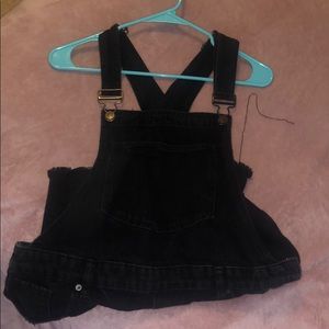 Jean Skirt Overalls